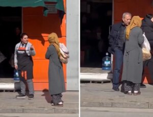 Mübarek Ramazan ayında çekilen bu görüntü izleyenleri ikiye böldü