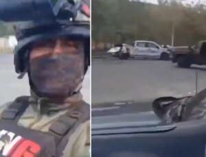 Ordu ile çatışırken telefonu çıkartıp TikTok’ta canlı yayın yaptılar