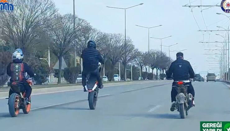 Trafikteki akrobatik hareketler pahalıya patladı