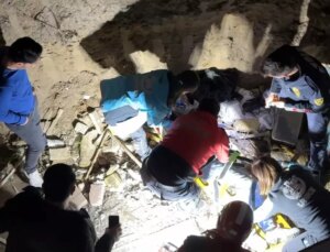 Tuvalet ihtiyacını gidermek için girdiği inşaatta kabusu yaşadı! Ekipler seferber oldu