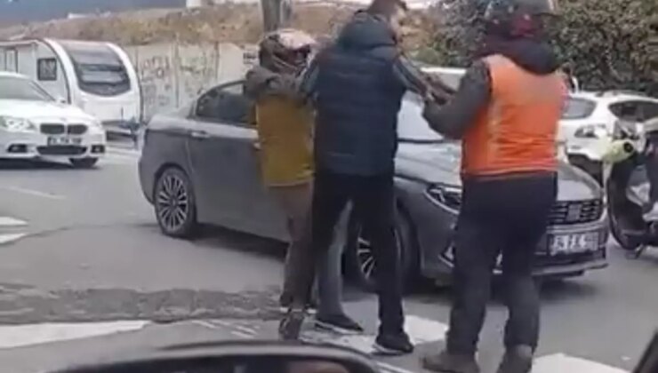 Ümraniye’de yol verme kavgası silahlı tehdide dönüştü