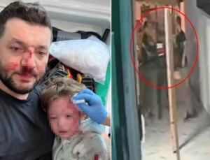 Yalova’da baba ile 14 aylık bebeğinin darbedildiği görüntüler ortaya çıktı