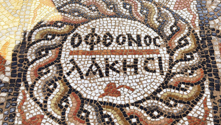 Antik kentte şaşırtan mozaik: Kıskanan çatlasın