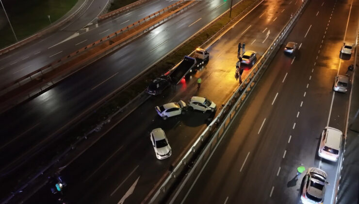 Ataşehir’de zincirleme kaza
