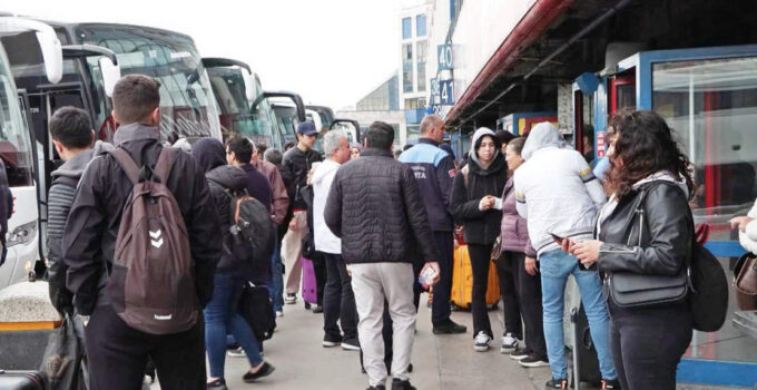 Bayram hareketliliği başladı