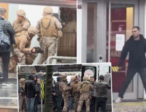 Beşiktaş’ta silahla banka basan şüphelinin ifadesi ortaya çıktı! Operasyondan yeni görüntüler…