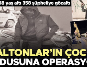 ‘Daltonlar’ın çocuk ordusuna operasyon