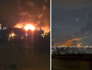 İsrail ateşle oynuyor! Dev petrokimya tesisine bomba yağdırdılar