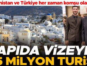 Kapıda vizeyle 1.5 milyon turist