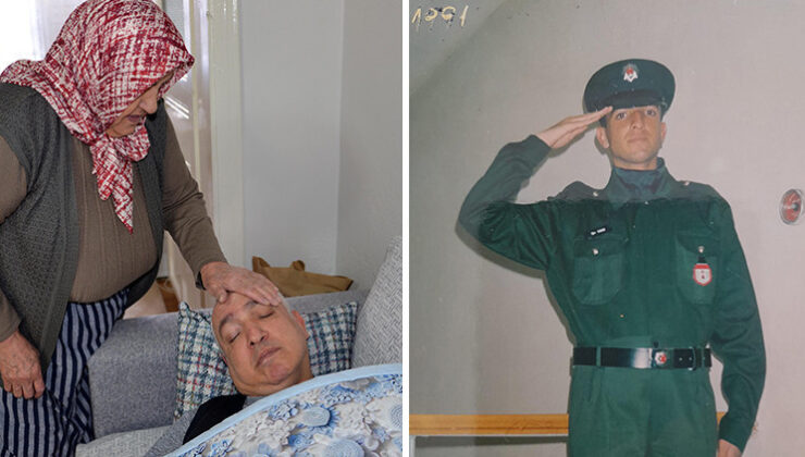Polis memuruyken engelli kalan oğluna 22 yıldır bakıyor: Gelini bu sözlerle bakmaktan vazgeçmiş | Deftere yazdığını görünce kahroldu