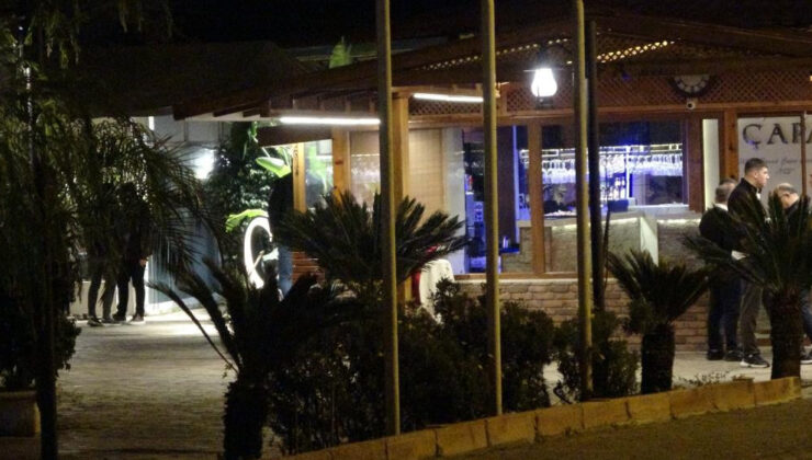 Restoranda silahlı kavga: 1 ölü, 1 yaralı