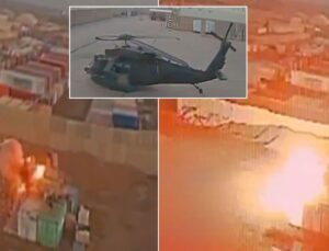 Savaşın en sıcak görüntüsü! Hepsini tek tek vurdu