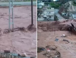 Şırnak’ta sağanak sele dönüştü, dereler taştı, evler sular altında kaldı