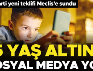 Sosyal medyaya 15 yaş sınırı
