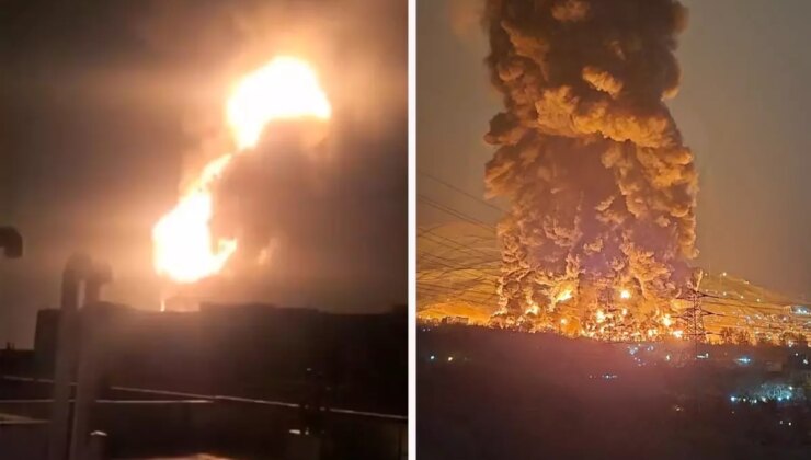 Tahran’a yeni hava saldırısı! İran’ın ekonomisini vuruyorlar