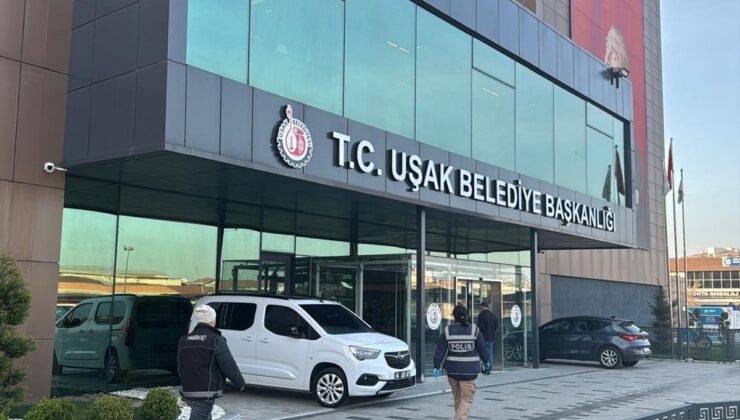 Uşak ve Marmaris belediyelerine operasyon! Belediye başkanı dahil 24 kişi gözaltında