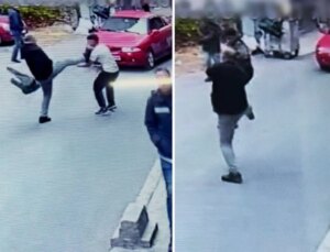 Yaşlı adam ile küçük çocukların kavgası hastanede bitti