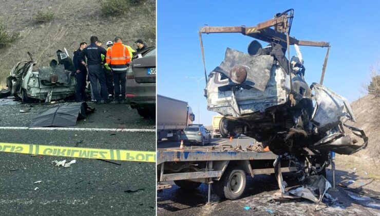 Ankara’da katliam gibi kaza: 5 ölü