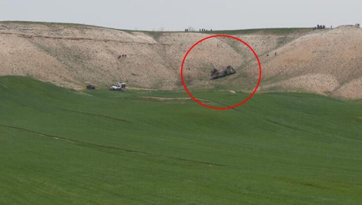 Ankara’da düşen helikopterden ilk görüntü