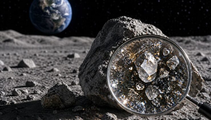 Ay’da yeni keşif! Çinli bilim insanları 2 yeni mineral buldu