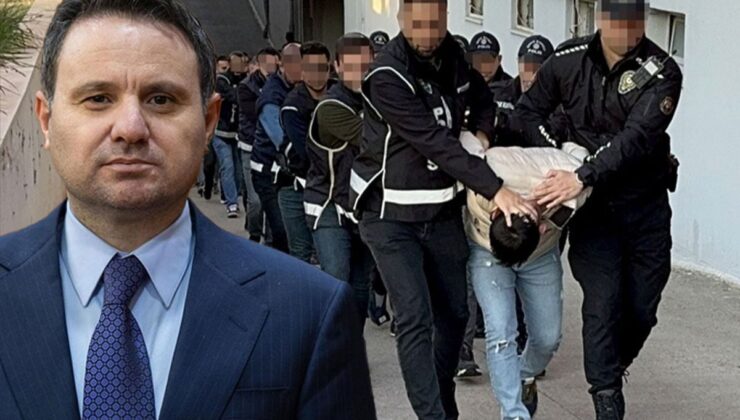 Bakan Gürlek: Bayğaralar suç örgütüne yönelik operasyonda 221 kişi tutuklandı