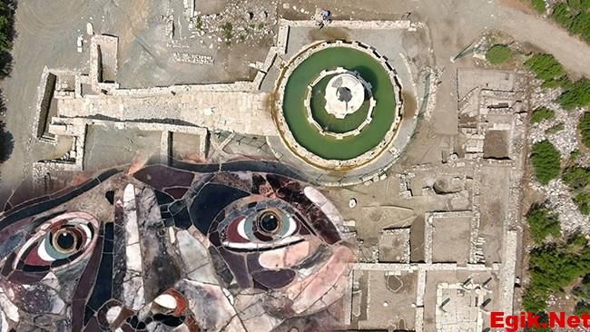 Dünyada benzeri yok! Kışın üzeri kapatılıyor: Bakışıyla taşa çevirdiğine inanılıyor