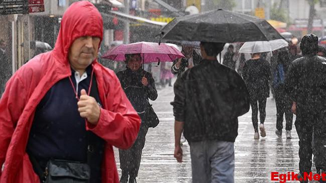 Gök gürültülü sağanak yağış geliyor: Batıdan başlayarak tüm yurdu etkisi altına alacak! | Meteoroloji tarih verdi: 50 ilde kuvvetli olacak