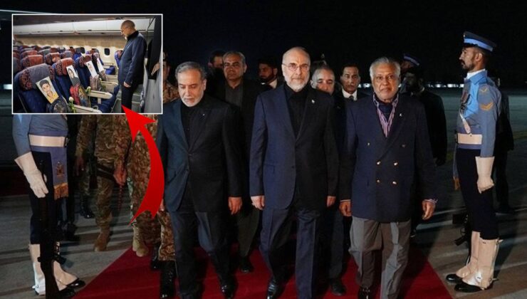 İran İslamabad’a böyle gitti! Müzakereler öncesi çarpıcı kare