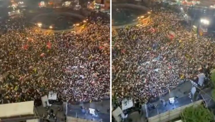 İran’ın başkenti Tahran’da bugüne kadarki en büyük gösteri