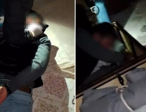 Kars’ta 17 yıl kesinleşmiş hapis cezası bulunan firari hükümlü, baza altında yakalandı