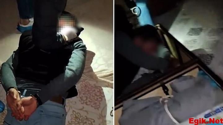 Kars’ta 17 yıl kesinleşmiş hapis cezası bulunan firari hükümlü, baza altında yakalandı