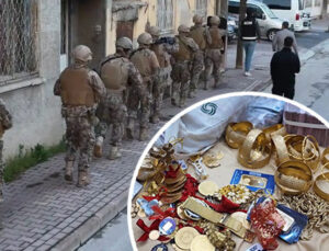 Kendilerine galerici ve emlakçı görüntüsü vermişlerdi! Özel harekat baskın yaptı: Evlerinden servet çıktı