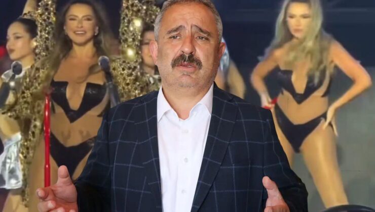 Sinan Burhan, Hadise’ye ateş püskürdü: P.rno figürü gibi kostümle sahnede
