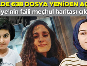 Türkiye’nin faili meçhul haritası çıkarıldı… 75 ilde 638 dosya yeniden açıldı