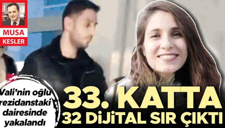 Vali’nin oğlu rezidansta böyle yakalandı