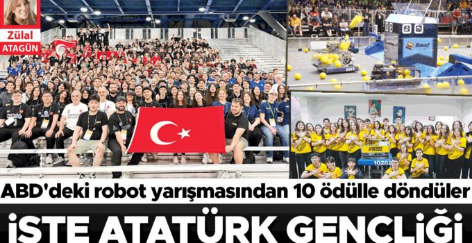 ABD’den 10 ödülle döndüler… Türk gençliğinin Houston zaferi