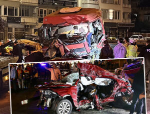 Giresun’da tır iki otomobile çarptı: 5 kişi öldü, 6 kişi yaralandı