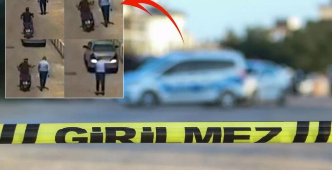 Görüntü Türkiye’den! Bıçaklandığını anlamadan yoluna devam etti