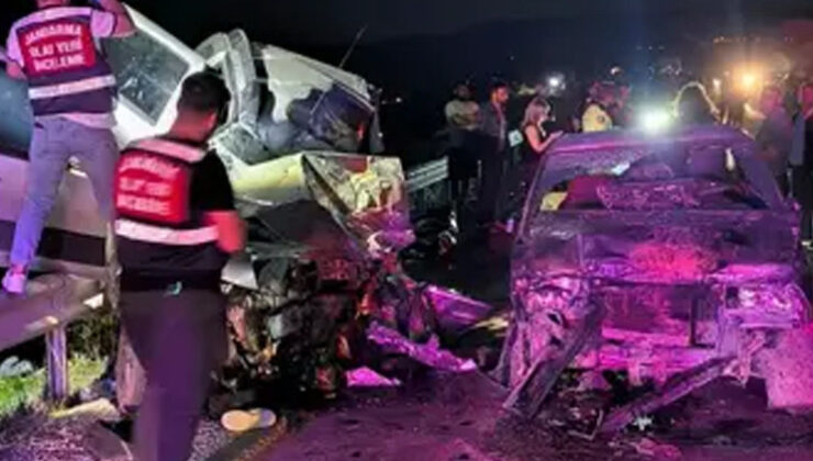 Mersin’de zincirleme kaza: 1 ölü, 5 yaralı