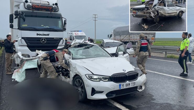 Şanlıurfa’da feci kaza: 2 ölü, 2 yaralı