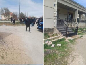 Tartıştığı eşini öldürüp, aynı silahla intihar etti