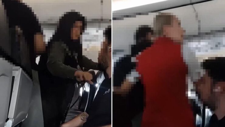 THY uçağında yolcu herkesin içinde tuvaletini yaptı