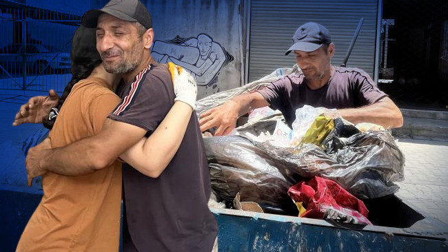 33 yıldır her gün sokak sokak dolaşıyor: Fedakar babanın en güzel mükafatı! ‘Buralara kolay gelmedik’
