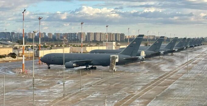ABD, Tel Aviv’deki yakıt ikmal uçaklarını çekmeye başladı