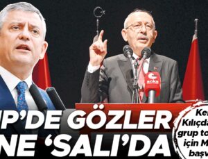 CHP’de gözler yine kürsüde