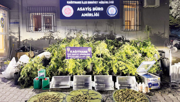 ‘Uyuşturucu tesisi’ni kokusu ele verdi! Değeri 30 milyon TL