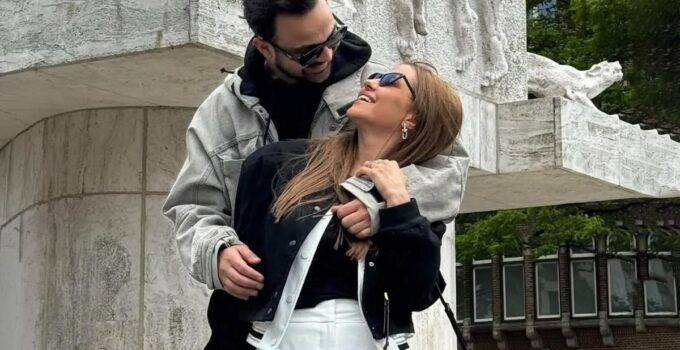 Evlilik yolunda ilk adım! Derya Uluğ ile Asil Gök nişanlandı