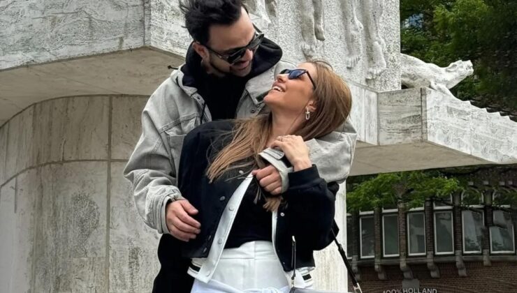 Evlilik yolunda ilk adım! Derya Uluğ ile Asil Gök nişanlandı