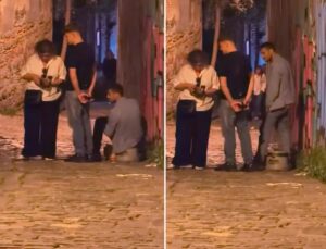 Görüntü İstanbul’dan! Yine birileri adına utandık