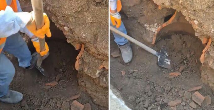 Görüntü Türkiye’den! Belediye işçisi “Define buldum” diye sevindi ama…